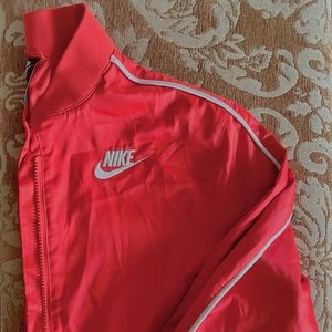 Red Nike Kids Bomber Jacket